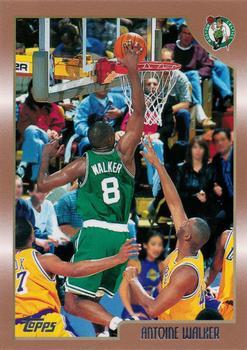 #39 Antoine Walker - Boston Celtics - 1998-99 Topps Basketball