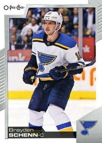 #39 Brayden Schenn - St. Louis Blues - 2020-21 O-Pee-Chee Hockey