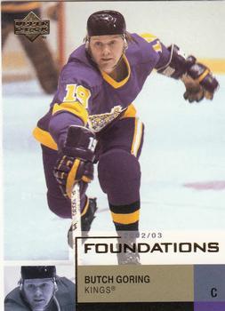 #39 Butch Goring - Los Angeles Kings - 2002-03 Upper Deck Foundations Hockey