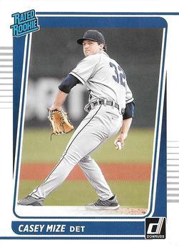 #39 Casey Mize - Detroit Tigers - 2021 Donruss Baseball