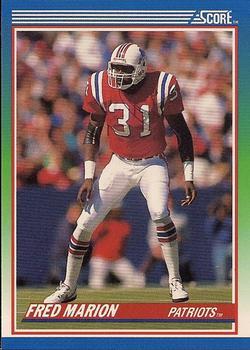 #39 Fred Marion - New England Patriots - 1990 Score Football