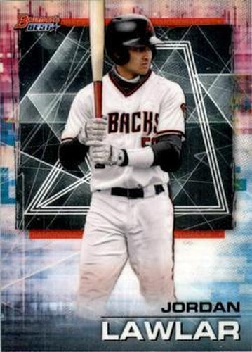 #39 Jordan Lawlar - Arizona Diamondbacks - 2021 Bowman's Best Baseball