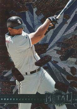 #39 Lyle Mouton - Chicago White Sox - 1996 Metal Universe Baseball