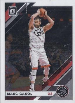 #39 Marc Gasol - Toronto Raptors - 2019-20 Donruss Optic Basketball