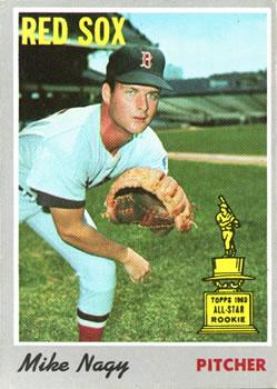 #39 Mike Nagy - Boston Red Sox - 1970 Topps Baseball