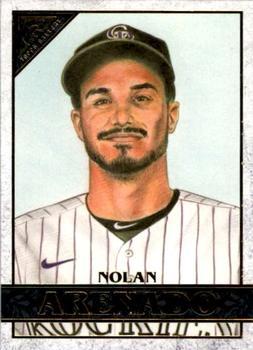 #39 Nolan Arenado - Colorado Rockies - 2020 Topps Gallery Baseball