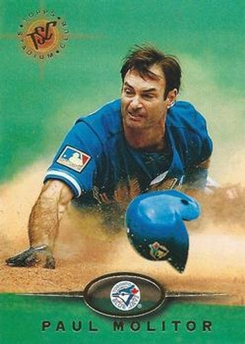 #39 Paul Molitor - Toronto Blue Jays - 1995 Stadium Club Baseball