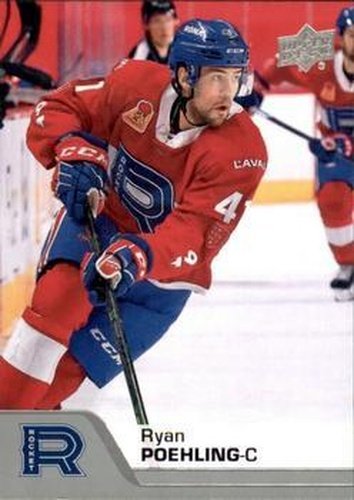 #39 Ryan Poehling - Laval Rocket - 2020-21 Upper Deck AHL Hockey