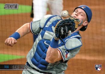 #39 Sam Huff - Texas Rangers - 2021 Stadium Club Baseball