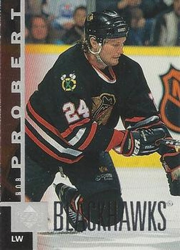 #39 Bob Probert - Chicago Blackhawks - 1997-98 Upper Deck Hockey