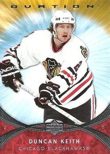 #39 Duncan Keith - Duncan Keith - 2007-08 Upper Deck Ovation Hockey