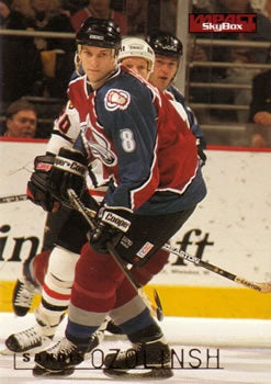 #39 Sandis Ozolinsh - Colorado Avalanche - 1995-96 SkyBox Impact Hockey