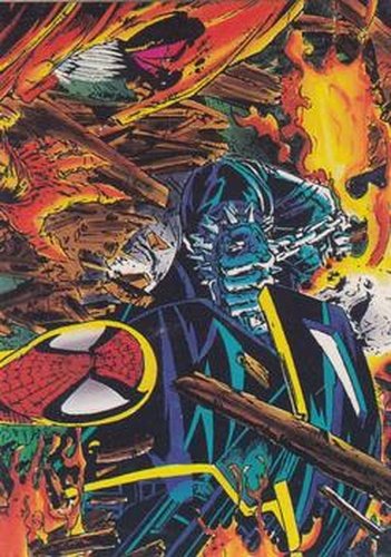 #39 Busting In - 1992 Comic Images Spider-Man: The McFarlane Era