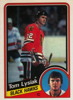 #39 Tom Lysiak - Chicago Blackhawks - 1984-85 O-Pee-Chee Hockey