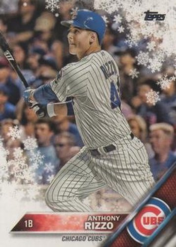 #HMW39 Anthony Rizzo - Chicago Cubs - 2016 Topps Holiday Baseball