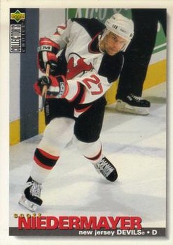 #3 Scott Niedermayer - New Jersey Devils - 1995-96 Collector's Choice Hockey