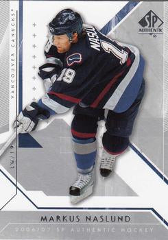 #3 Markus Naslund - Vancouver Canucks - 2006-07 SP Authentic Hockey