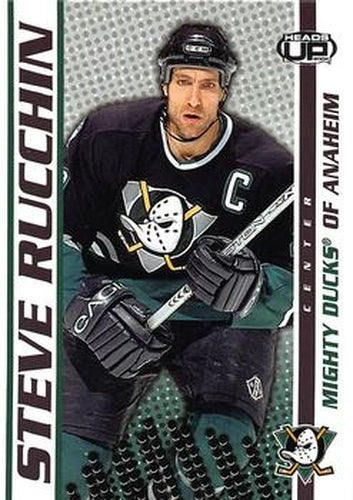 #3 Steve Rucchin - Anaheim Mighty Ducks - 2003-04 Pacific Heads Up Hockey