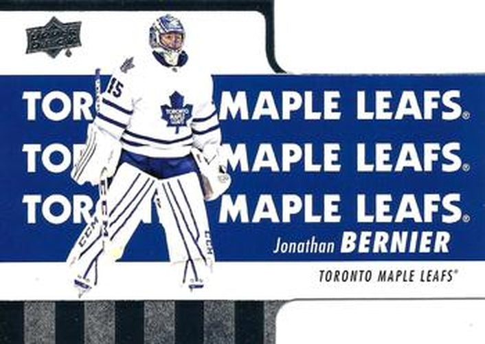 #TH-3 Jonathan Bernier - Toronto Maple Leafs - 2015-16 Upper Deck Tim Hortons Hockey - Die Cuts