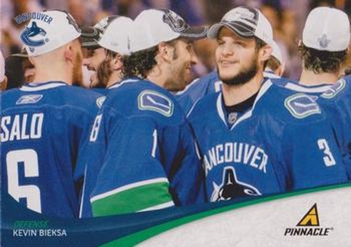 #3 Kevin Bieksa - Vancouver Canucks - 2011-12 Panini Pinnacle Hockey