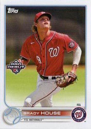 #PD-3 Brady House - FCL Nationals - 2022 Topps Pro Debut Baseball