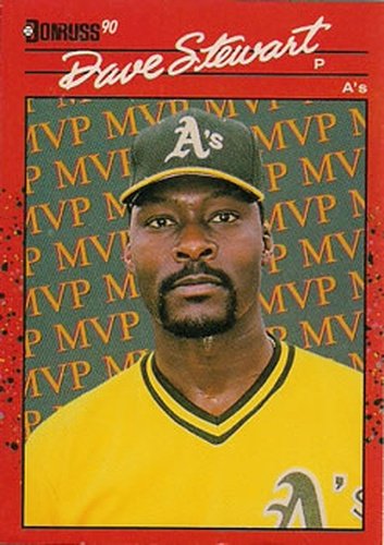 #BC-3 Dave Stewart - Oakland Athletics - 1990 Donruss Baseball - Bonus MVP's