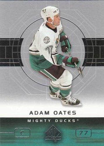 #3 Adam Oates - Anaheim Mighty Ducks - 2002-03 SP Authentic Hockey