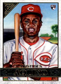 #3 Aristides Aquino - Cincinnati Reds - 2020 Topps Gallery Baseball