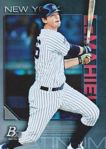 #3 DJ LeMahieu - New York Yankees - 2020 Bowman Platinum Baseball