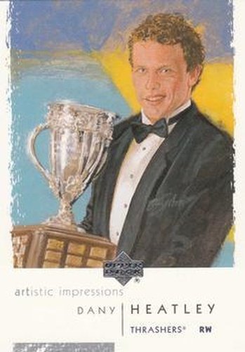 #3 Dany Heatley - Atlanta Thrashers - 2002-03 UD Artistic Impressions Hockey