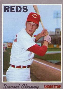 #3 Darrel Chaney - Cincinnati Reds - 1970 Topps Baseball