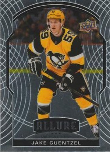 #3 Jake Guentzel - Pittsburgh Penguins - 2020-21 Upper Deck Allure Hockey