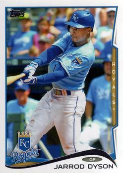 #3 Jarrod Dyson - Kansas City Royals - 2014 Topps Baseball