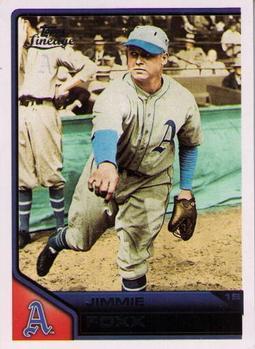 #3 Jimmie Foxx - Philadelphia Athletics - 2011 Topps Lineage Baseball