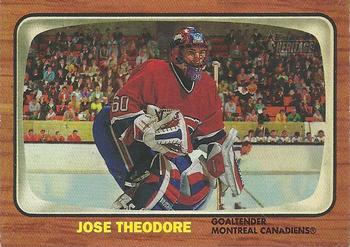 #3 Jose Theodore - Montreal Canadiens - 2002-03 Topps Heritage Hockey