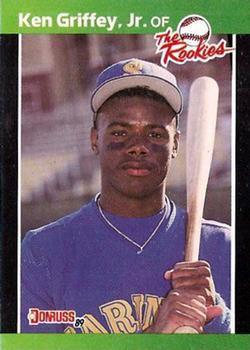 #3 Ken Griffey, Jr. - Seattle Mariners - 1989 Donruss The Rookies Baseball