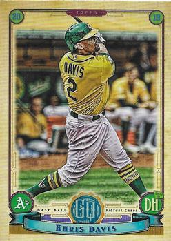 #3 Khris Davis - Oakland Athletics - 2019 Topps Gypsy Queen Baseball