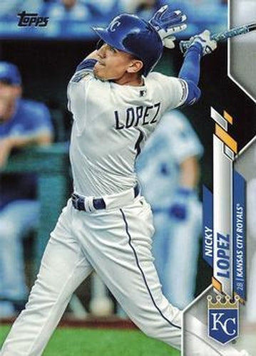 #3 Nicky Lopez - Kansas City Royals - 2020 Topps Baseball