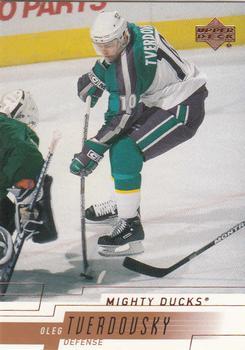 #3 Oleg Tverdovsky - Anaheim Mighty Ducks - 2000-01 Upper Deck Hockey
