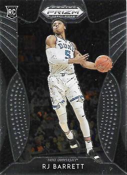 #3 RJ Barrett - Duke Blue Devils - 2019 Panini Prizm Draft Picks Basketball
