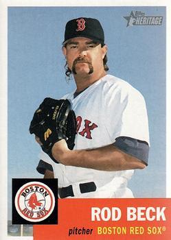 #3 Rod Beck - Boston Red Sox - 2002 Topps Heritage Baseball