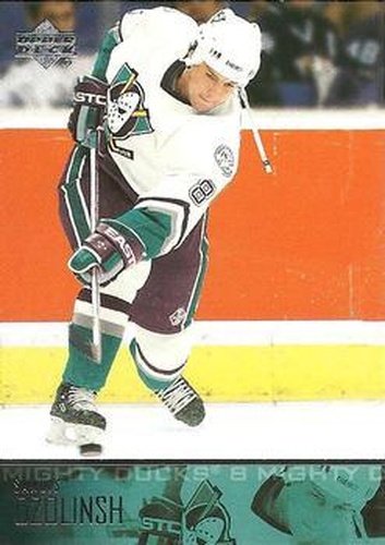#3 Sandis Ozolinsh - Anaheim Mighty Ducks - 2003-04 Upper Deck Hockey