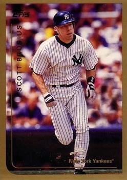 #3 Scott Brosius - New York Yankees - 1999 Topps Baseball