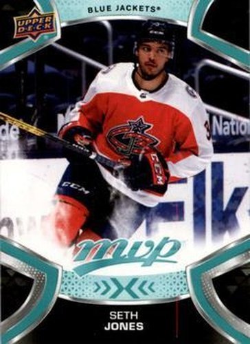 #3 Seth Jones - Columbus Blue Jackets - 2021-22 Upper Deck MVP Hockey