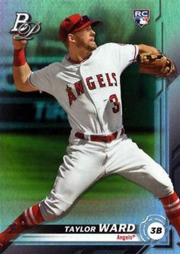 #3 Taylor Ward - Los Angeles Angels - 2019 Bowman Platinum Baseball