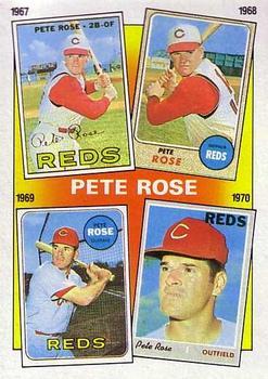 #3 The Pete Rose Years: 1967-1970 - Cincinnati Reds - 1986 Topps Baseball