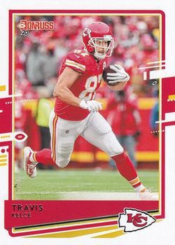 #3 Travis Kelce - Kansas City Chiefs - 2020 Donruss Football
