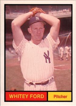 #3 Whitey Ford - New York Yankees -1982 Galasso 1961 World Champions New York Yankees Baseball
