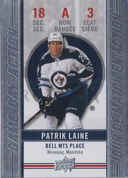 #GDA-3 Patrik Laine - Winnipeg Jets - 2018-19 Upper Deck Tim Hortons Hockey - Game Day Action