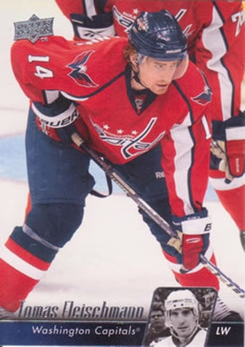 #3 Tomas Fleischmann - Washington Capitals - 2010-11 Upper Deck Hockey